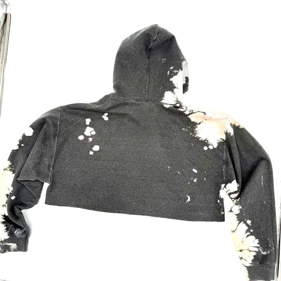 AC/DC Gray Hoodie with White Logo - Picture 4 of 5